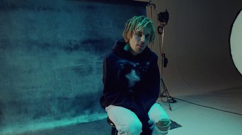 Movie still from “Skrillex, Justin Bieber & Don Toliver - Don’t Go” (2021), directed by Salomon Ligthelm – Medium shot, High angle