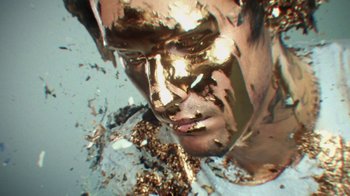 Movie still from “Skrillex, Justin Bieber & Don Toliver - Don’t Go” (2021), directed by Salomon Ligthelm – Extreme Close Up shot, Overhead angle