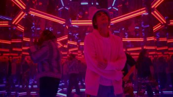 Movie still from “Skrillex, Justin Bieber & Don Toliver - Don’t Go” (2021), directed by Salomon Ligthelm – Medium shot, Low angle