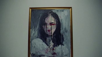 Movie still from “Skrillex, Justin Bieber & Don Toliver - Don’t Go” (2021), directed by Salomon Ligthelm – Extreme Close Up shot, Overhead angle