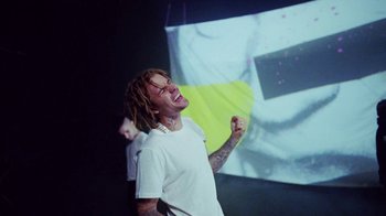 Movie still from “Skrillex, Justin Bieber & Don Toliver - Don’t Go” (2021), directed by Salomon Ligthelm – Medium shot, Low angle