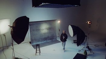 Movie still from “Skrillex, Justin Bieber & Don Toliver - Don’t Go” (2021), directed by Salomon Ligthelm – Wide shot, High angle