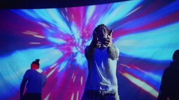 Movie still from “Skrillex, Justin Bieber & Don Toliver - Don’t Go” (2021), directed by Salomon Ligthelm – Medium shot, Low angle