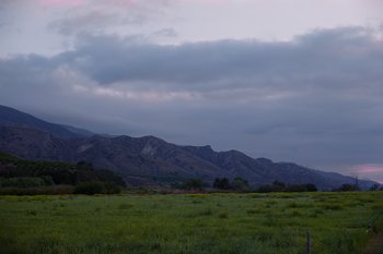 Movie still from “Glaive - All Dogs Go To Heaven” (2021), directed by Ramez Silyan – Extreme Wide shot, Low angle