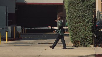 Movie still from “Masego - Mystery Lady” (2021), directed by Douglas Bernardt – Wide shot, Low angle