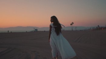 Movie still from “Masego - Mystery Lady” (2021), directed by Douglas Bernardt – Wide shot, Low angle