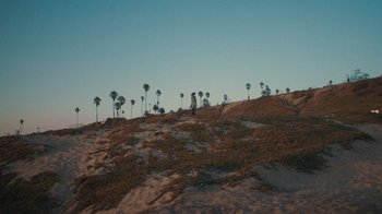 Movie still from “Masego - Mystery Lady” (2021), directed by Douglas Bernardt – Extreme Wide shot, High angle