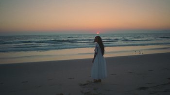 Movie still from “Masego - Mystery Lady” (2021), directed by Douglas Bernardt – Extreme Wide shot, Over the shoulder angle