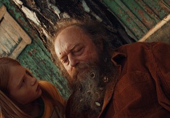 Movie still from “Annet X - Bylo Nebylo” (2021), directed by Jara Moravec – Close Up shot, High angle