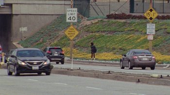 Movie still from “Glaive - Detest Me” (2021), directed by Ramez Silyan – Wide shot, High angle