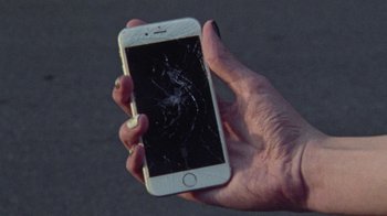 Movie still from “Glaive - Detest Me” (2021), directed by Ramez Silyan – Extreme Close Up shot, Overhead angle