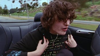 Movie still from “Glaive - Detest Me” (2021), directed by Ramez Silyan – Close Up shot, High angle