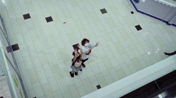 Movie still from “Glaive - Detest Me” (2021), directed by Ramez Silyan – Extreme Wide shot, Overhead angle