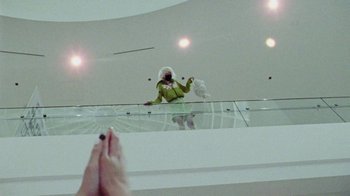 Movie still from “Glaive - Detest Me” (2021), directed by Ramez Silyan – Medium shot, Low angle