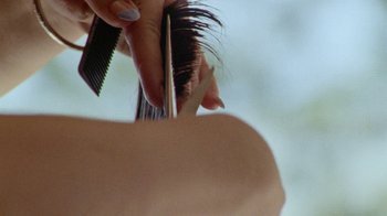 Movie still from “Glaive - Detest Me” (2021), directed by Ramez Silyan – Extreme Close Up shot, Low angle