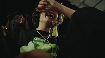 Movie still from “Glaive - Detest Me” (2021), directed by Ramez Silyan – Close Up shot, High angle