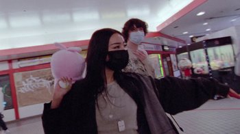 Movie still from “Glaive - Detest Me” (2021), directed by Ramez Silyan – Medium shot, Low angle