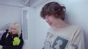 Movie still from “Glaive - Detest Me” (2021), directed by Ramez Silyan – Medium shot, Low angle