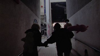 Movie still from “Glaive - Detest Me” (2021), directed by Ramez Silyan – Medium shot, High angle