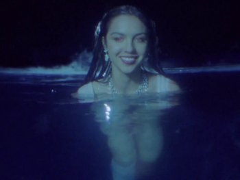 Movie still from “Olivia Rodrigo - good 4 u” (2021), directed by Petra Collins – Medium shot, High angle