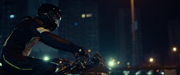 Movie still from “Royal Blood - Limbo” (2021), directed by João Retorta – Medium shot, Low angle