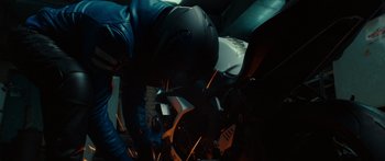 Movie still from “Royal Blood - Limbo” (2021), directed by João Retorta – Medium shot, Low angle