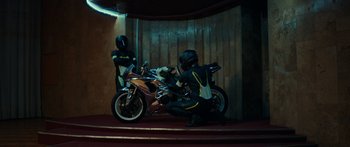 Movie still from “Royal Blood - Limbo” (2021), directed by João Retorta – Wide shot, High angle