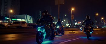Movie still from “Royal Blood - Limbo” (2021), directed by João Retorta – Wide shot, Low angle