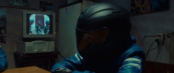 Movie still from “Royal Blood - Limbo” (2021), directed by João Retorta – Close Up shot, Over the shoulder angle