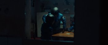 Movie still from “Royal Blood - Limbo” (2021), directed by João Retorta – Medium shot, Over the shoulder angle
