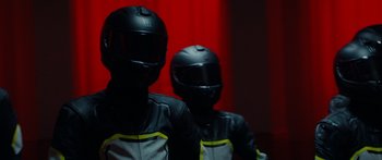 Movie still from “Royal Blood - Limbo” (2021), directed by João Retorta – Medium shot, Low angle