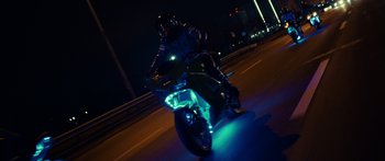 Movie still from “Royal Blood - Limbo” (2021), directed by João Retorta – Wide shot, High angle