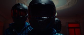 Movie still from “Royal Blood - Limbo” (2021), directed by João Retorta – Extreme Close Up shot, Low angle