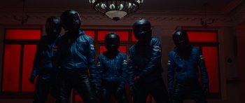 Movie still from “Royal Blood - Limbo” (2021), directed by João Retorta – Wide shot, Low angle