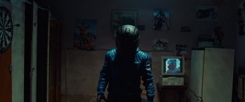 Movie still from “Royal Blood - Limbo” (2021), directed by João Retorta – Medium shot, Low angle
