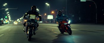Movie still from “Royal Blood - Limbo” (2021), directed by João Retorta – Wide shot, Low angle