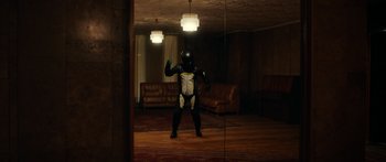 Movie still from “Royal Blood - Limbo” (2021), directed by João Retorta – Wide shot, Low angle