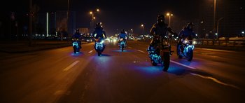 Movie still from “Royal Blood - Limbo” (2021), directed by João Retorta – Wide shot, Low angle