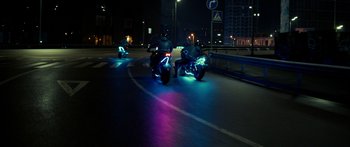 Movie still from “Royal Blood - Limbo” (2021), directed by João Retorta – Wide shot, High angle