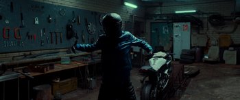 Movie still from “Royal Blood - Limbo” (2021), directed by João Retorta – Wide shot, High angle