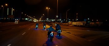 Movie still from “Royal Blood - Limbo” (2021), directed by João Retorta – Wide shot, High angle