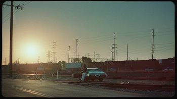 Movie still from “Giveon - Heartbreak Anniversary” (2021), directed by Salomon Ligthelm – Extreme Wide shot, Low angle