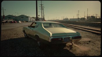 Movie still from “Giveon - Heartbreak Anniversary” (2021), directed by Salomon Ligthelm – Wide shot, Low angle