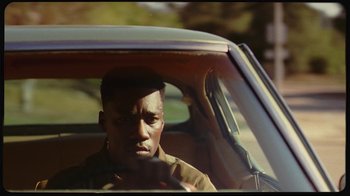 Movie still from “Giveon - Heartbreak Anniversary” (2021), directed by Salomon Ligthelm – Close Up shot, Low angle