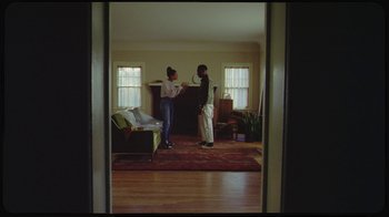 Movie still from “Giveon - Heartbreak Anniversary” (2021), directed by Salomon Ligthelm – Wide shot, Low angle