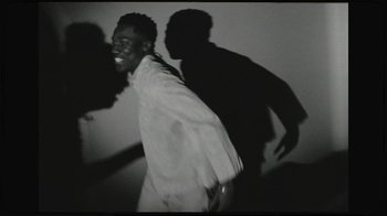 Movie still from “Giveon - Heartbreak Anniversary” (2021), directed by Salomon Ligthelm – Medium shot, Low angle