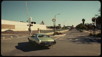 Movie still from “Giveon - Heartbreak Anniversary” (2021), directed by Salomon Ligthelm – Wide shot, Low angle