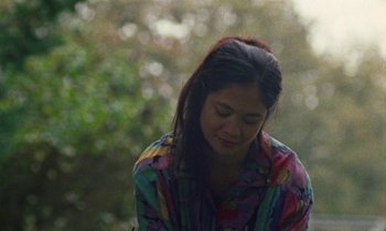 Movie still from “Jordan Klassen - Golden Ladder” (2021), directed by Farhad Ghaderi – Close Up shot, High angle