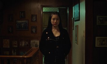 Movie still from “Jordan Klassen - Golden Ladder” (2021), directed by Farhad Ghaderi – Medium shot, Low angle