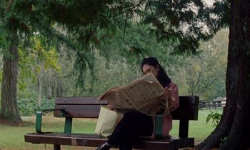 Movie still from “Jordan Klassen - Golden Ladder” (2021), directed by Farhad Ghaderi – Medium shot, High angle